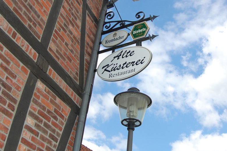 die altes Küsterei - ein Schmuckstück im Ensemble rund um die Klosteranlage in Clarholz