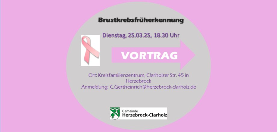 Bild in Rosa zum Vortrag